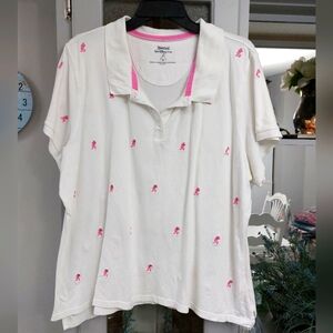 Disney Parks vintage embroidered Mickeys polo shirt 2X